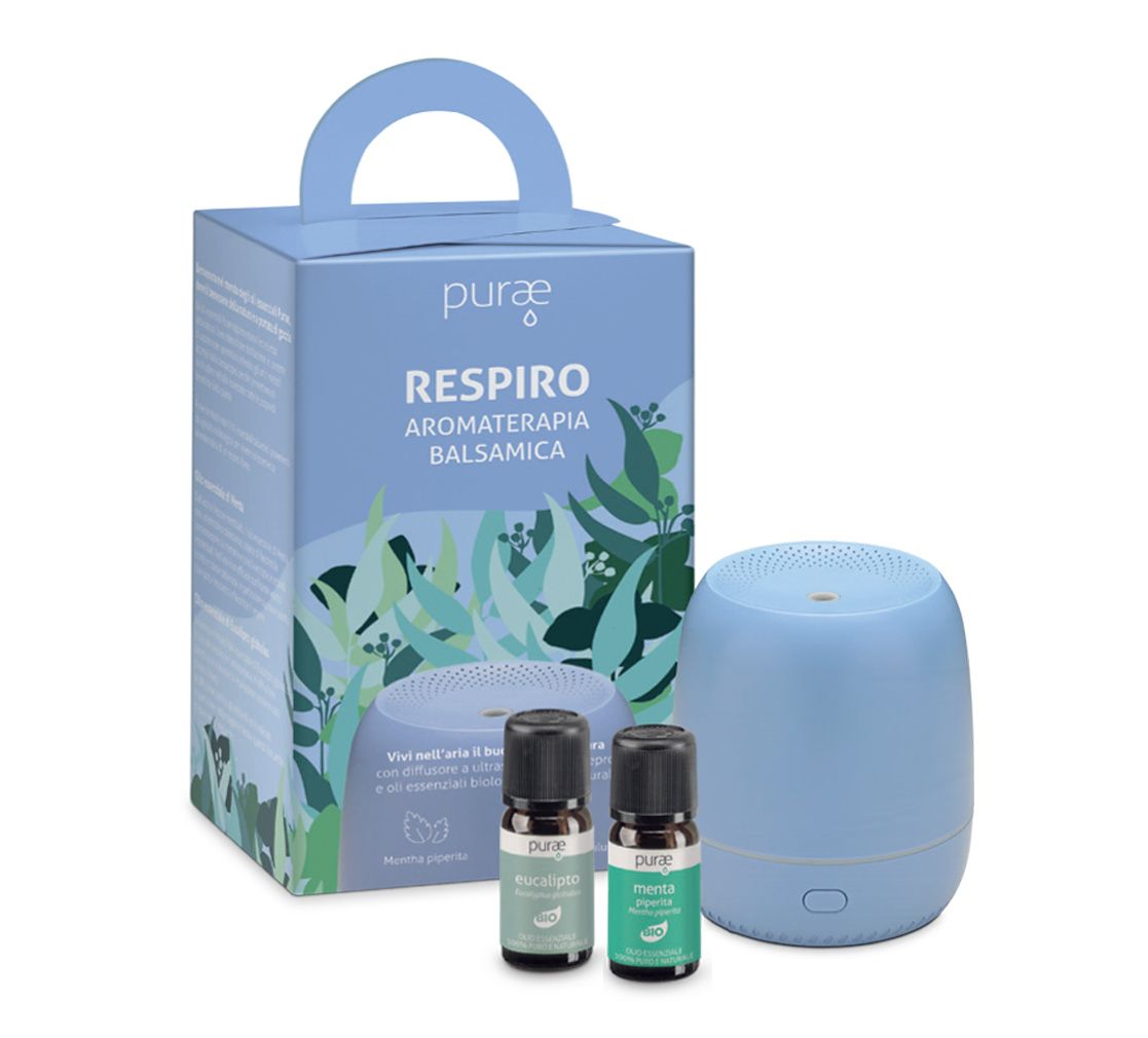 Purae RESPIRO sada difuzér a 2 oleje po 5 ml 3 ks Purae