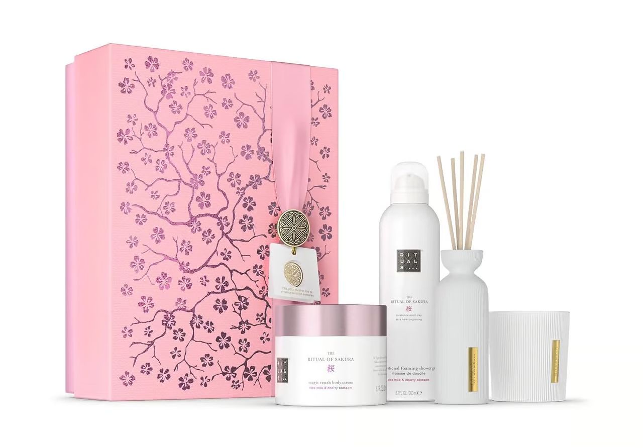 Rituals The Ritual of Sakura Large Gift Set 2024 dárková sada 4 ks Rituals