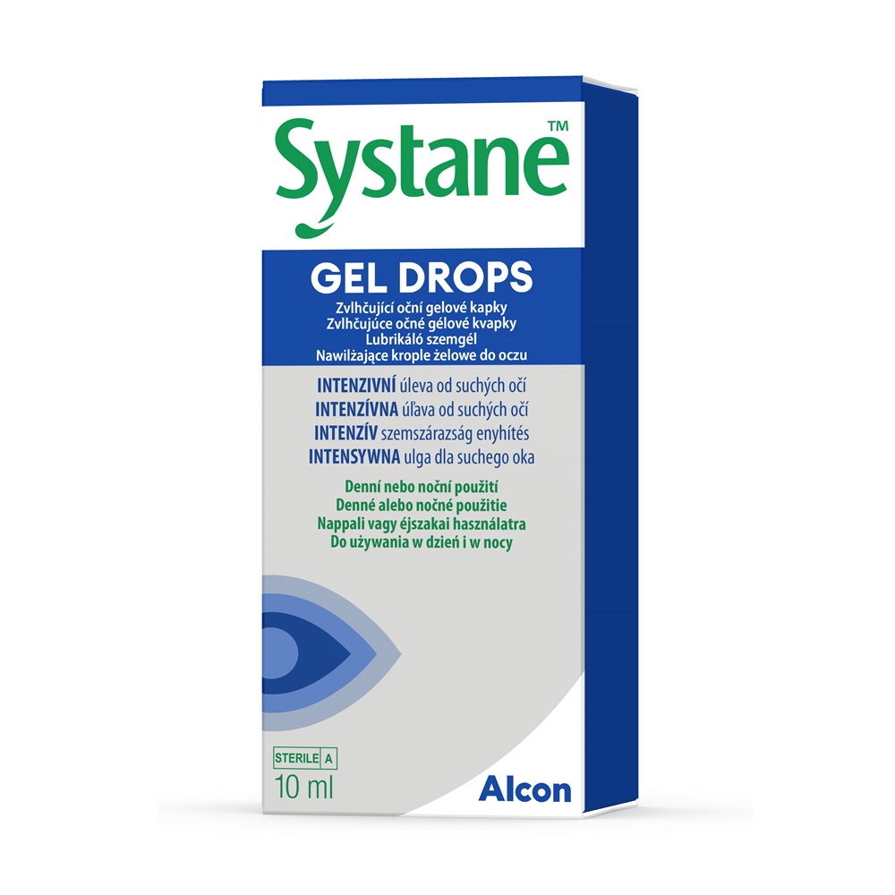 Systane GEL DROPS zvlhčující oční gelové kapky 10 ml Systane