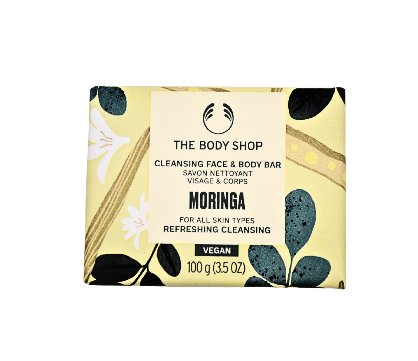 The Body Shop Tělové a pleťové mýdlo Moringa 100 g The Body Shop