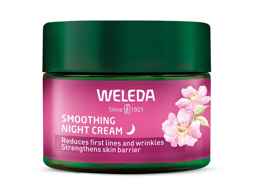 Weleda Rozjasňující noční krém Divoká růže a Bílý čaj BIO 40 ml Weleda