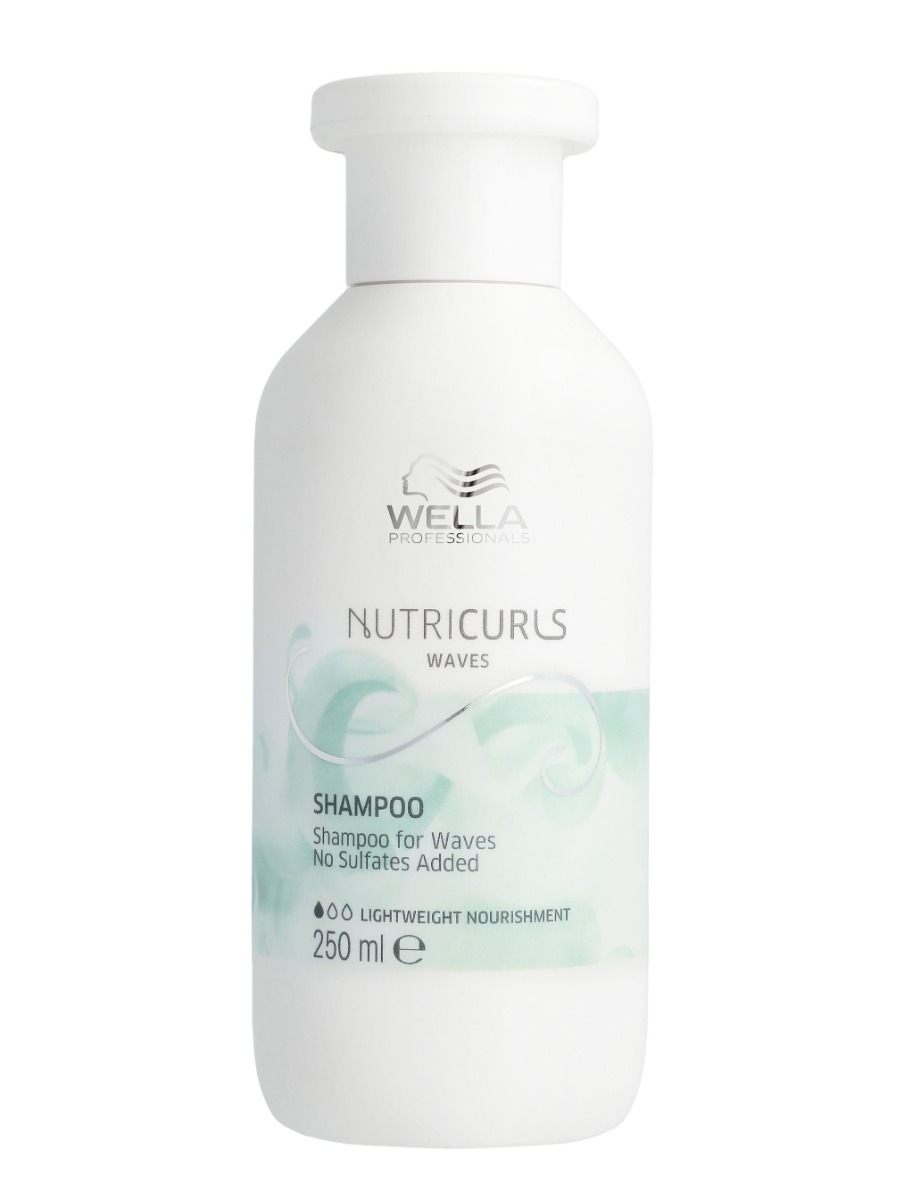 Wella Professionals Nutricurls For Waves hydratační šampon 250 ml Wella Professionals