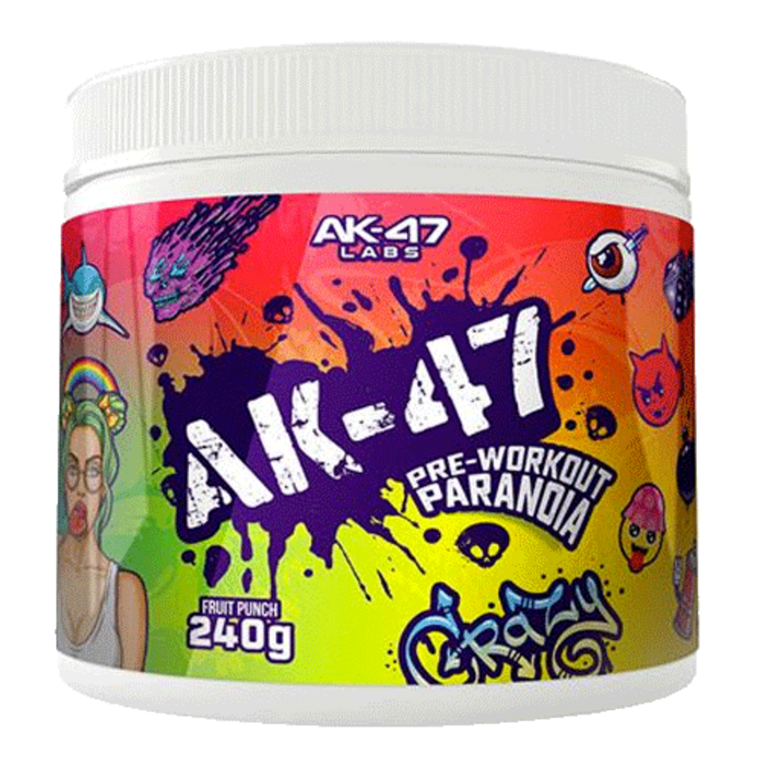 AK-47 Labs AK-47 Pre-Workout Paranoia 240g - ananas AK-47 Labs