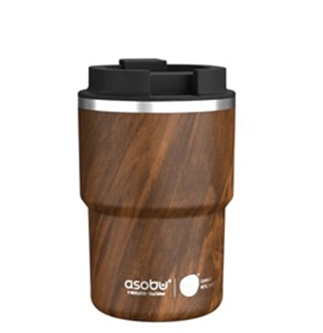 ASOBU MINI PICK-UP cestovní termohrnek WOOD 350 ml ASOBU