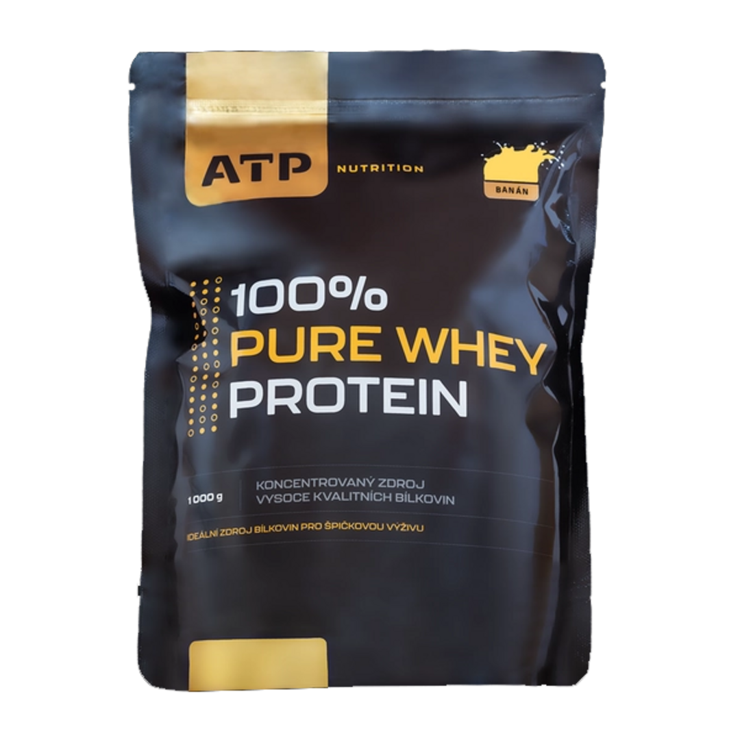 ATP 100% Pure Whey Protein 1000g - banán ATP