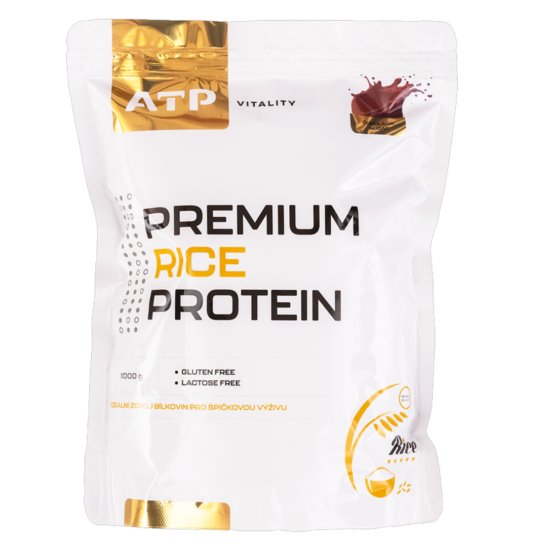 ATP Premium Rice Protein 1000g - čokoláda