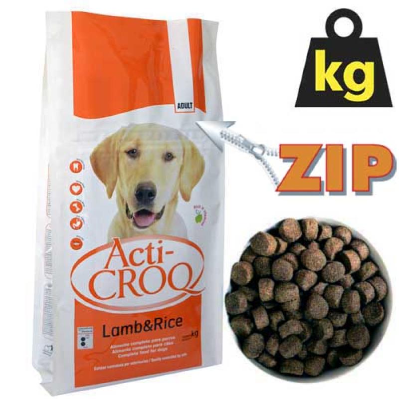 Acti-croq LAMB&RICE 26/12 4kg speciální krmivo pro citlivé psy jehně s rýží Acti-CROQ