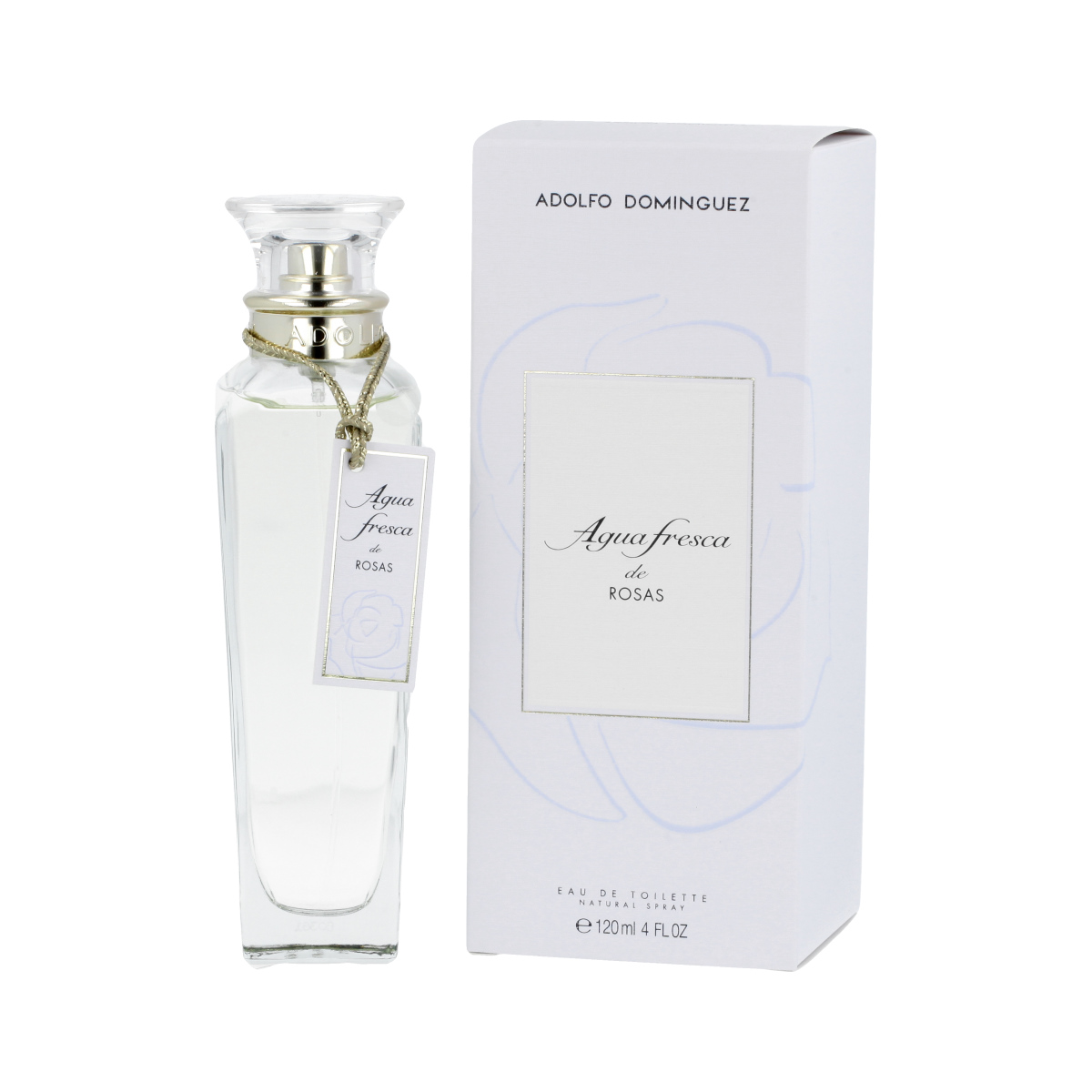 Adolfo Dominguez Agua Fresca de Rosas EDT 120 ml W (Nový obal) Adolfo Dominguez