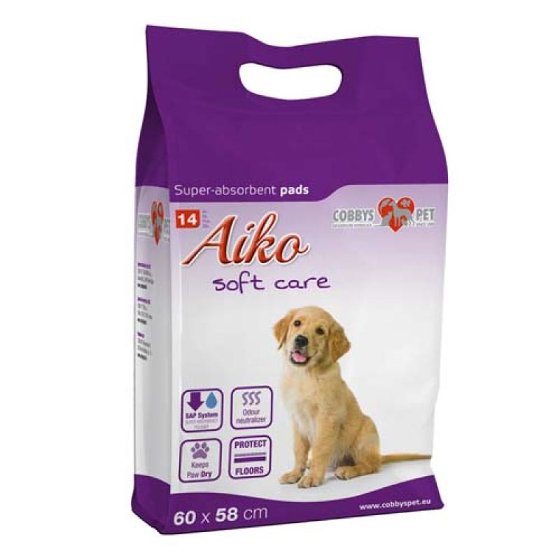 Aiko Soft Care 60x58cm 14ks pleny pro psy Aiko