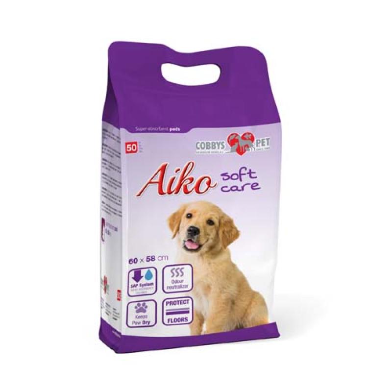 Aiko Soft Care 60x58cm 50ks pleny pro psy Aiko