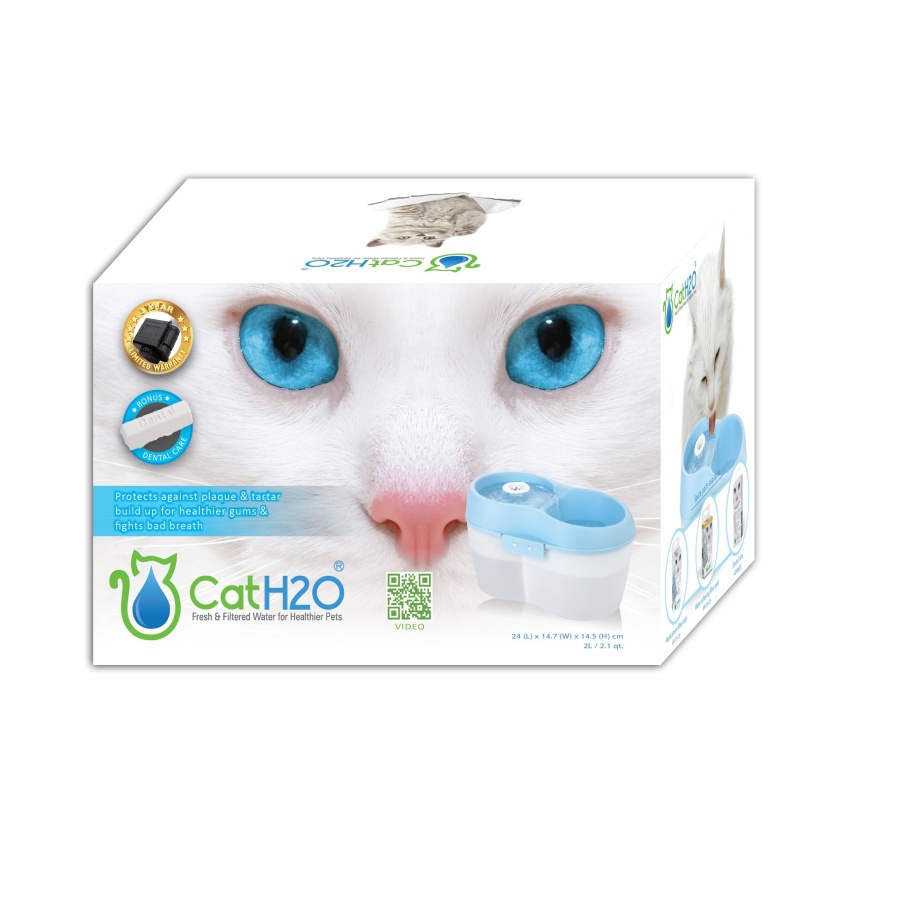 Akinu Cat H2O fontána pro kočky a malé psy 220 V Akinu