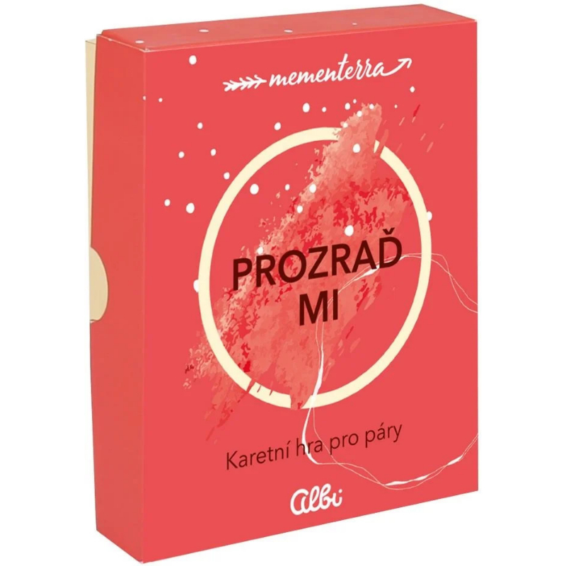 Albi Prozraď mi – karetní hra pro páry Albi