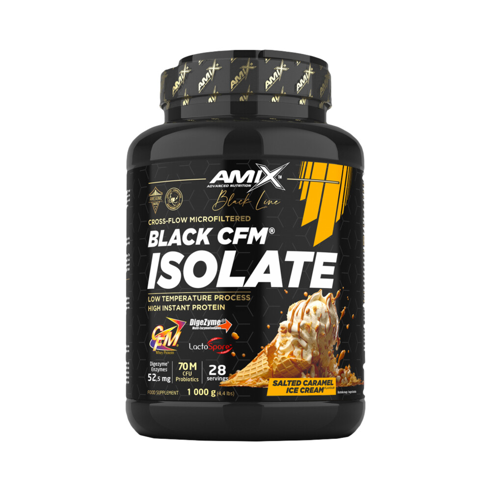 Amix Nutrition Black CFM Isolate 1000g - mango