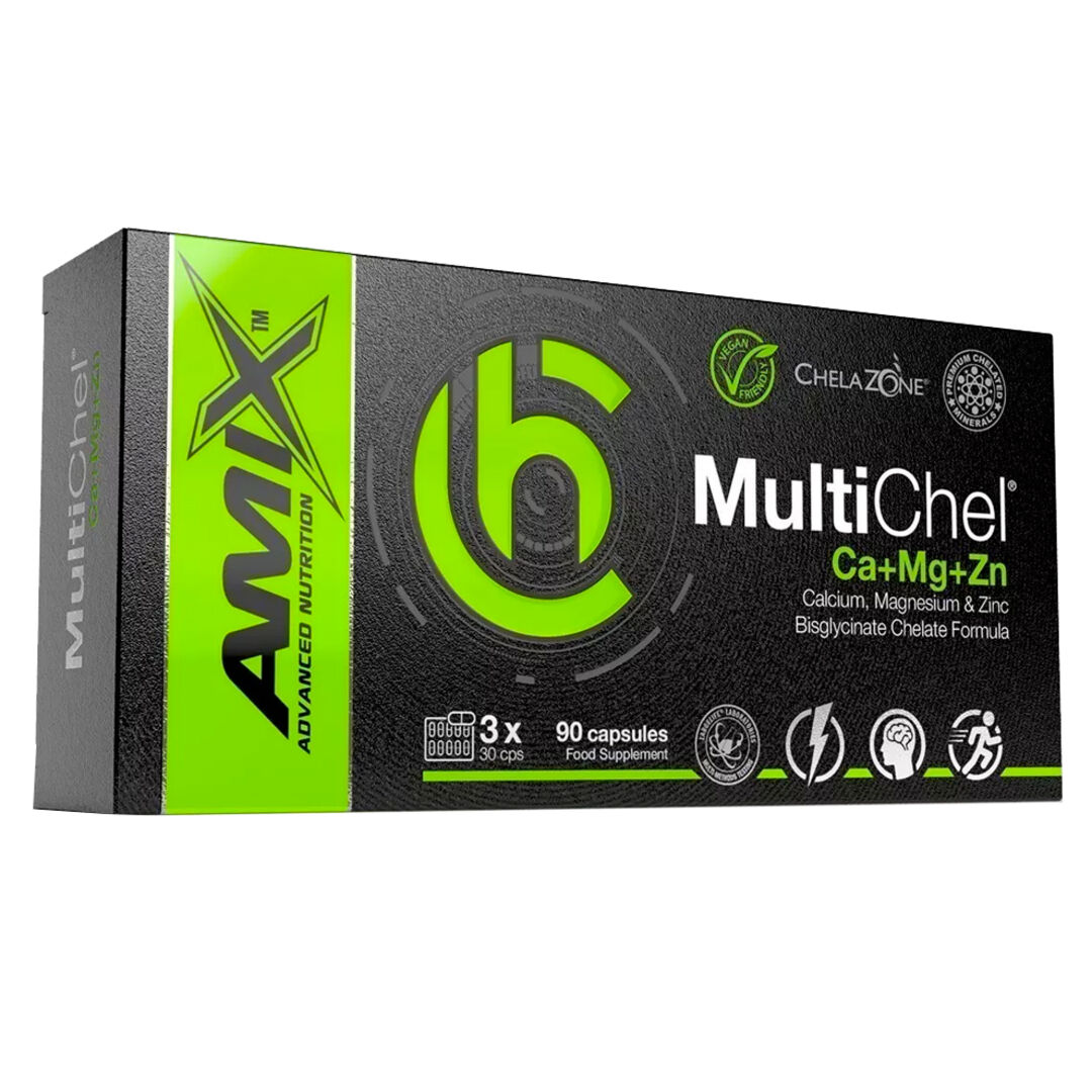 Amix Nutrition ChelaZone® MultiChel® Ca+Mg+Zn - 90 kapslí Amix Nutrition