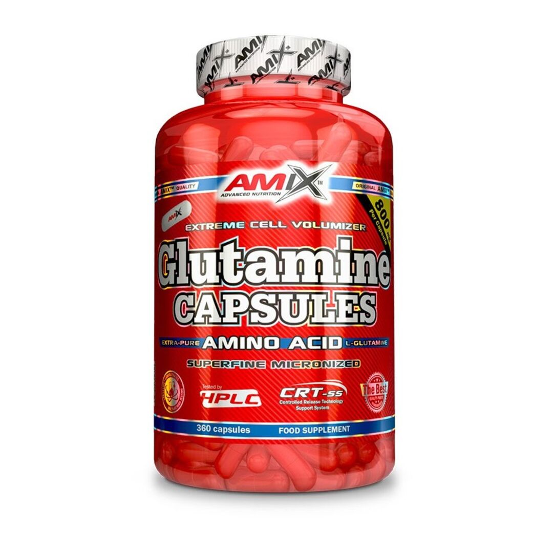 Amix Nutrition Glutamine Capsules - 120 kapslí Amix Nutrition