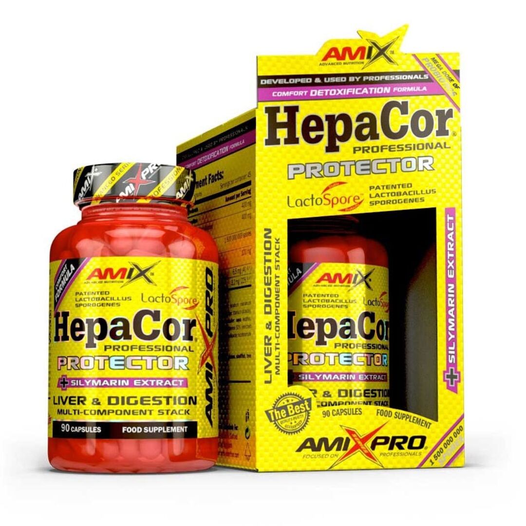 Amix Nutrition HepaCor Protector - 90 kapslí Amix Nutrition