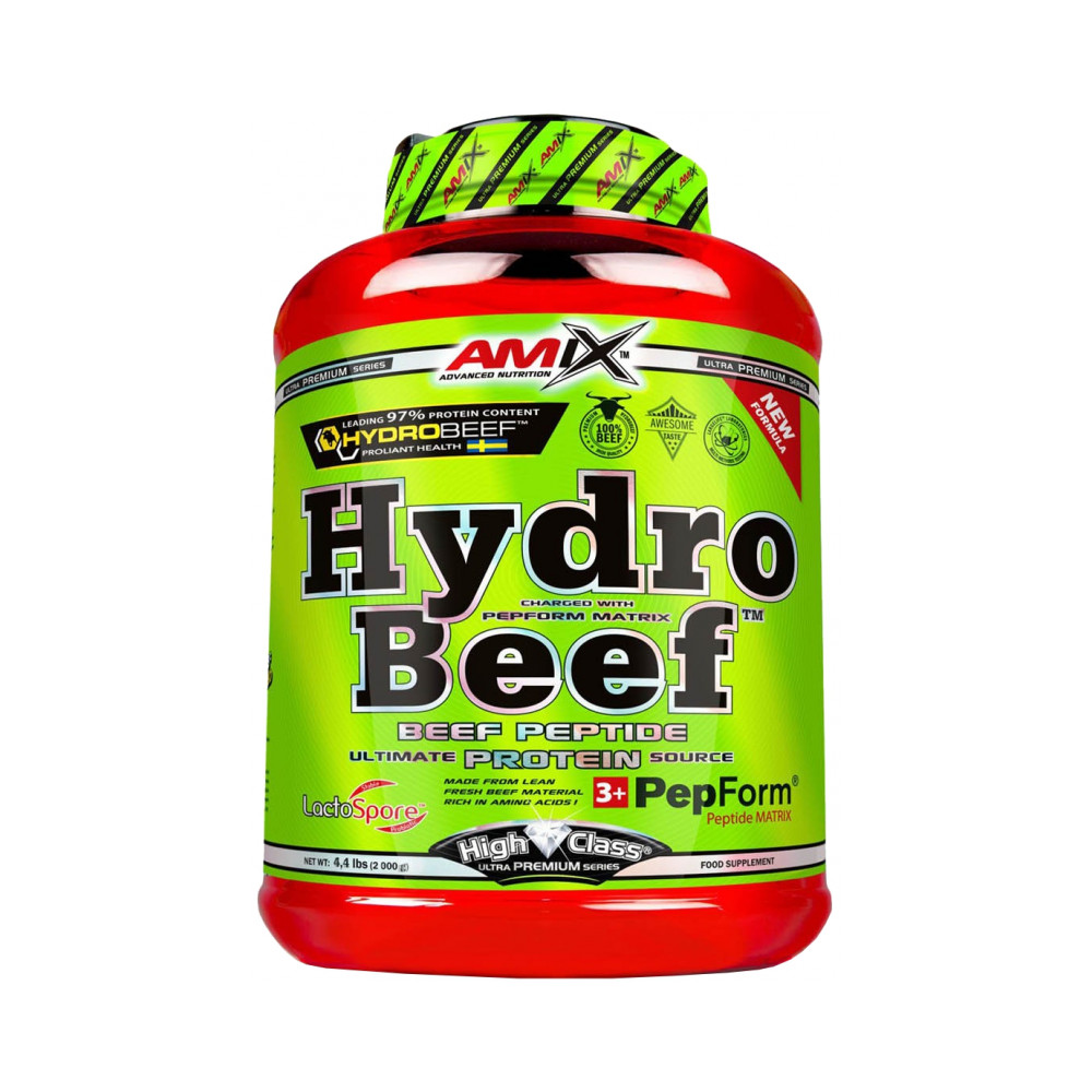 Amix Nutrition HydroBeef Peptide Protein 2kg - čokoláda