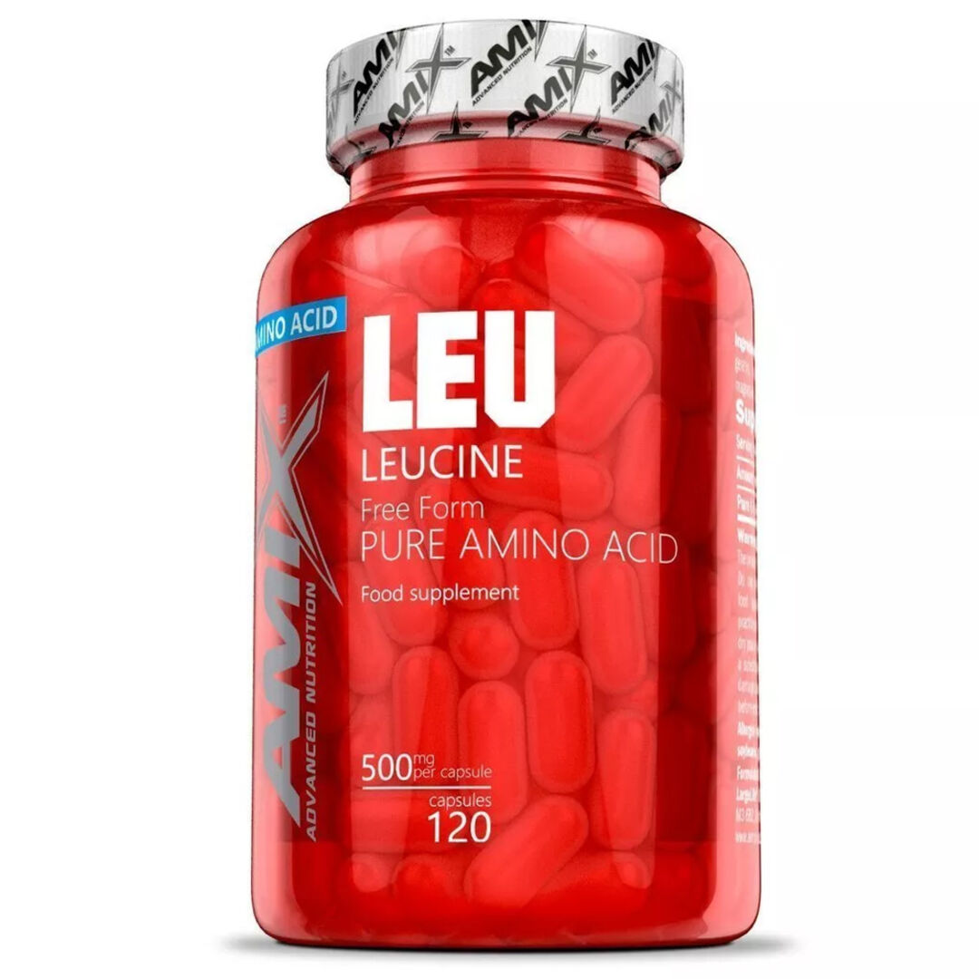 Amix Nutrition L-Leucine 500mg - 120 kapslí Amix Nutrition