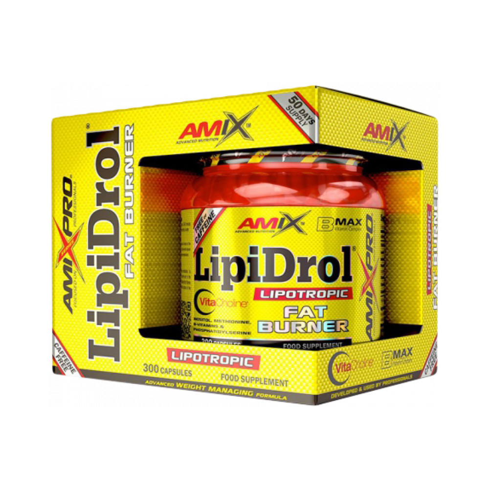 Amix Nutrition LipiDrol Fat Burner - 300 kapslí Amix Nutrition