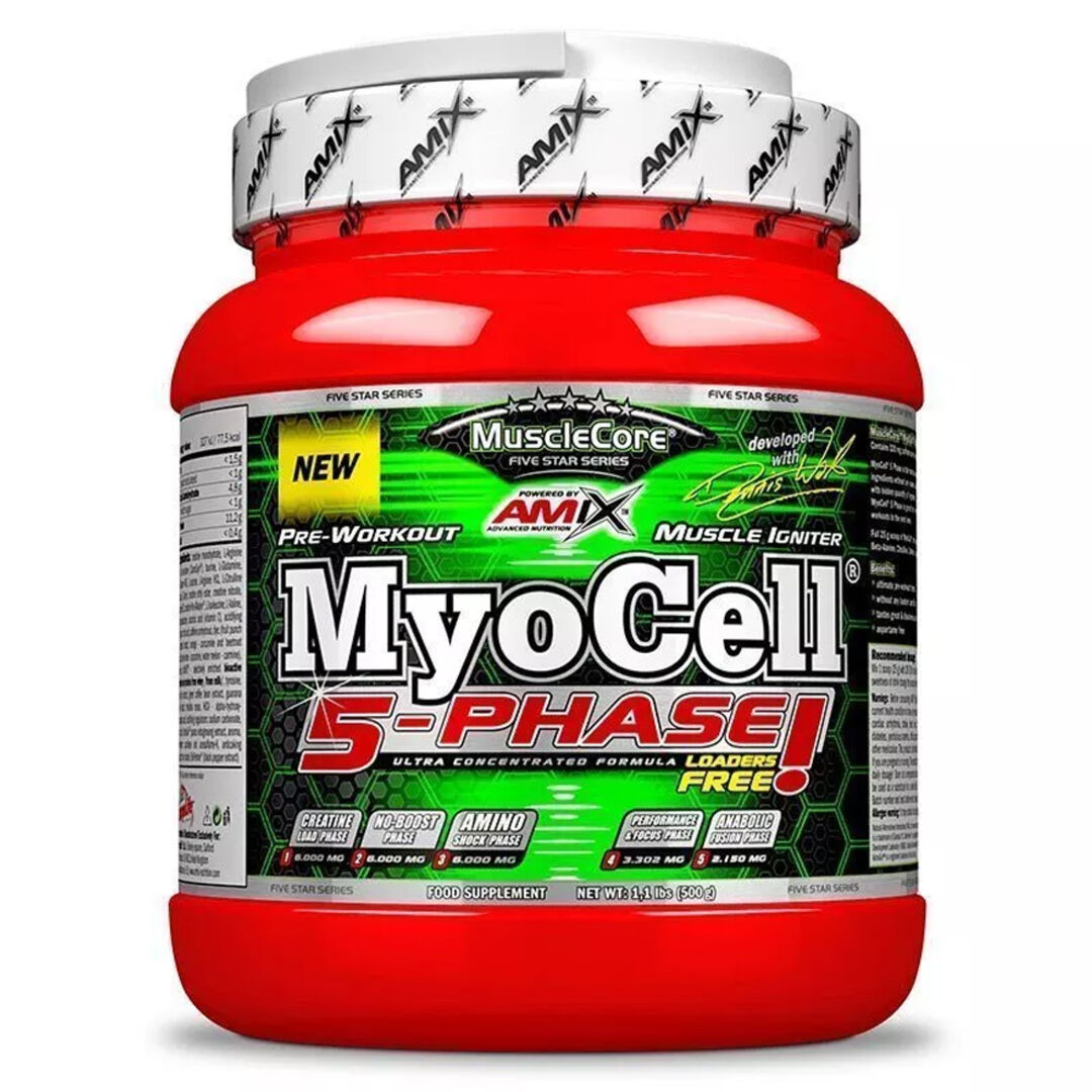 Amix Nutrition MyoCell 5 Phase 500g - citron