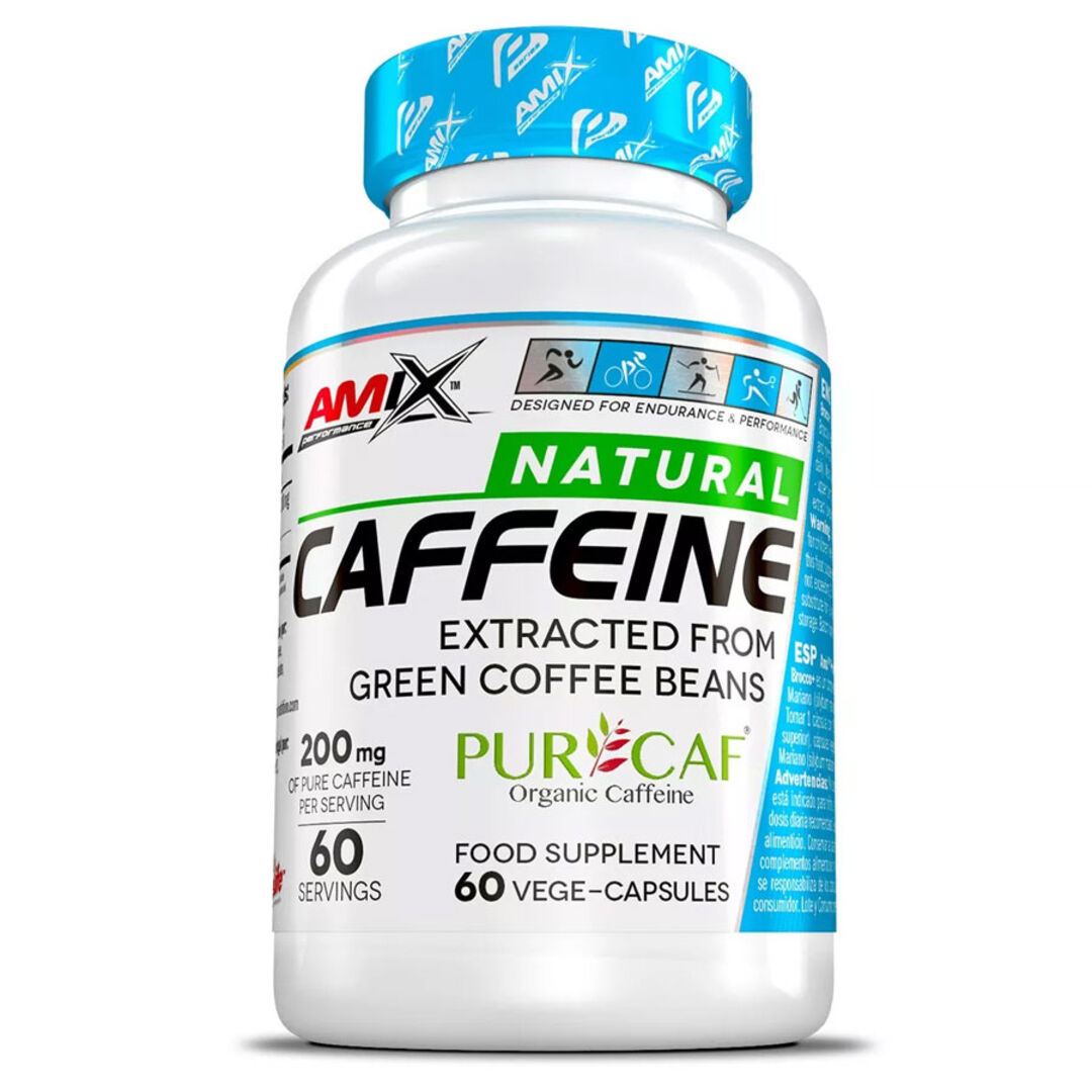 Amix Nutrition Natural Caffeine PurCaf - 60 kapslí Amix Nutrition