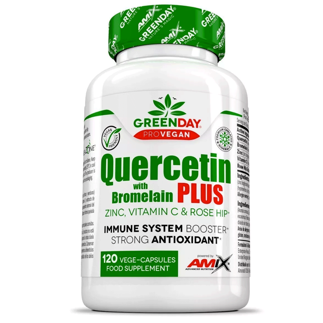 Amix Nutrition ProVEGAN Quercetin s Bromelainem Plus - 120 kapslí Amix Nutrition