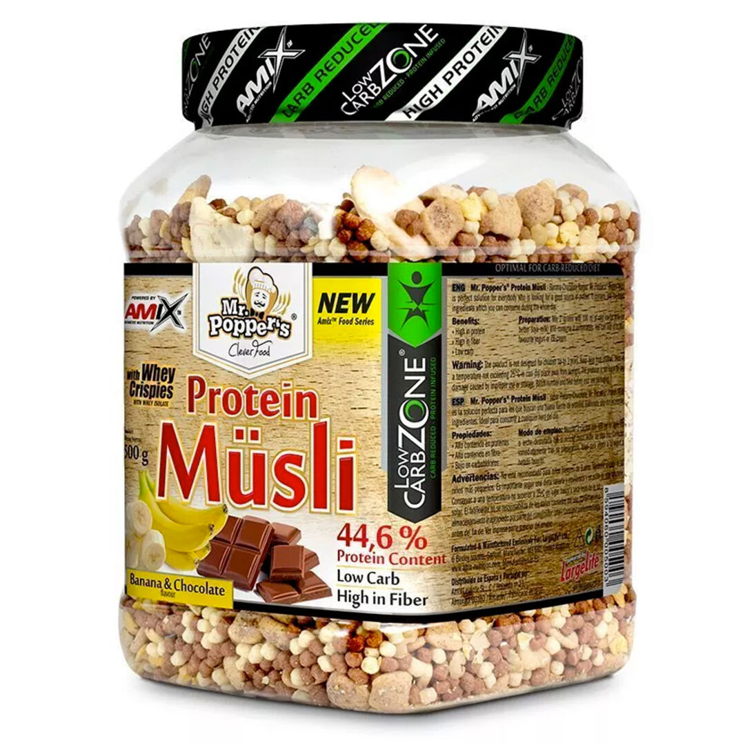 Amix Nutrition Protein Müsli 500g - borůvka