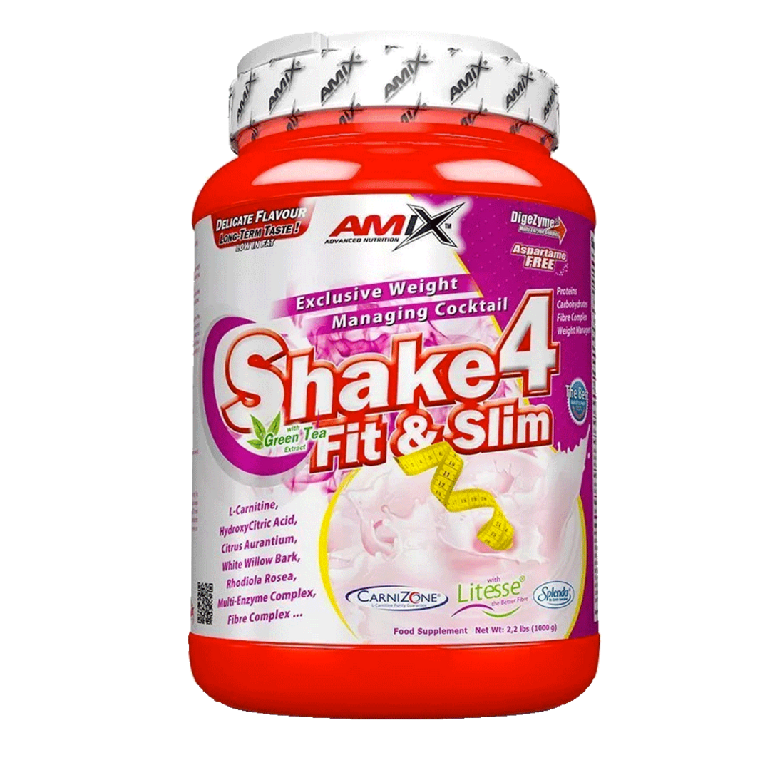 Amix Nutrition Shake 4 Fit&Slim 1000g - banán Amix Nutrition