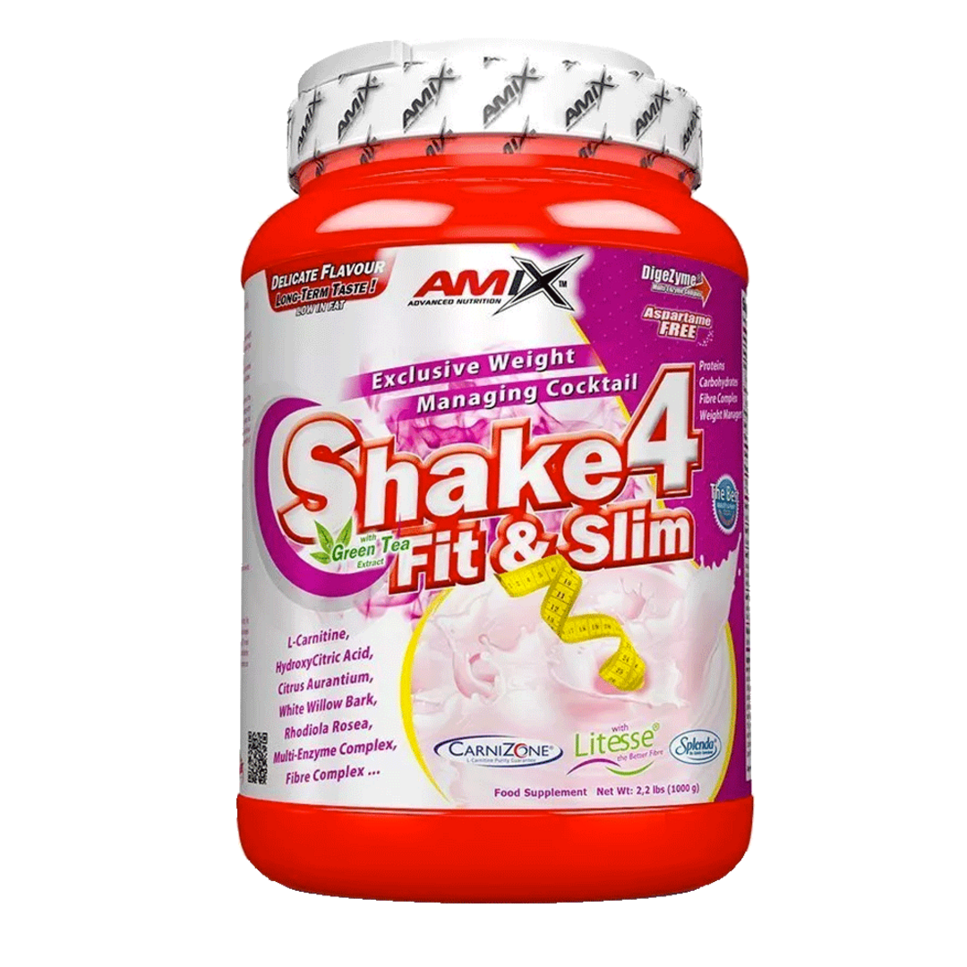 Amix Nutrition Shake 4 Fit&Slim 1000g - čokoláda Amix Nutrition