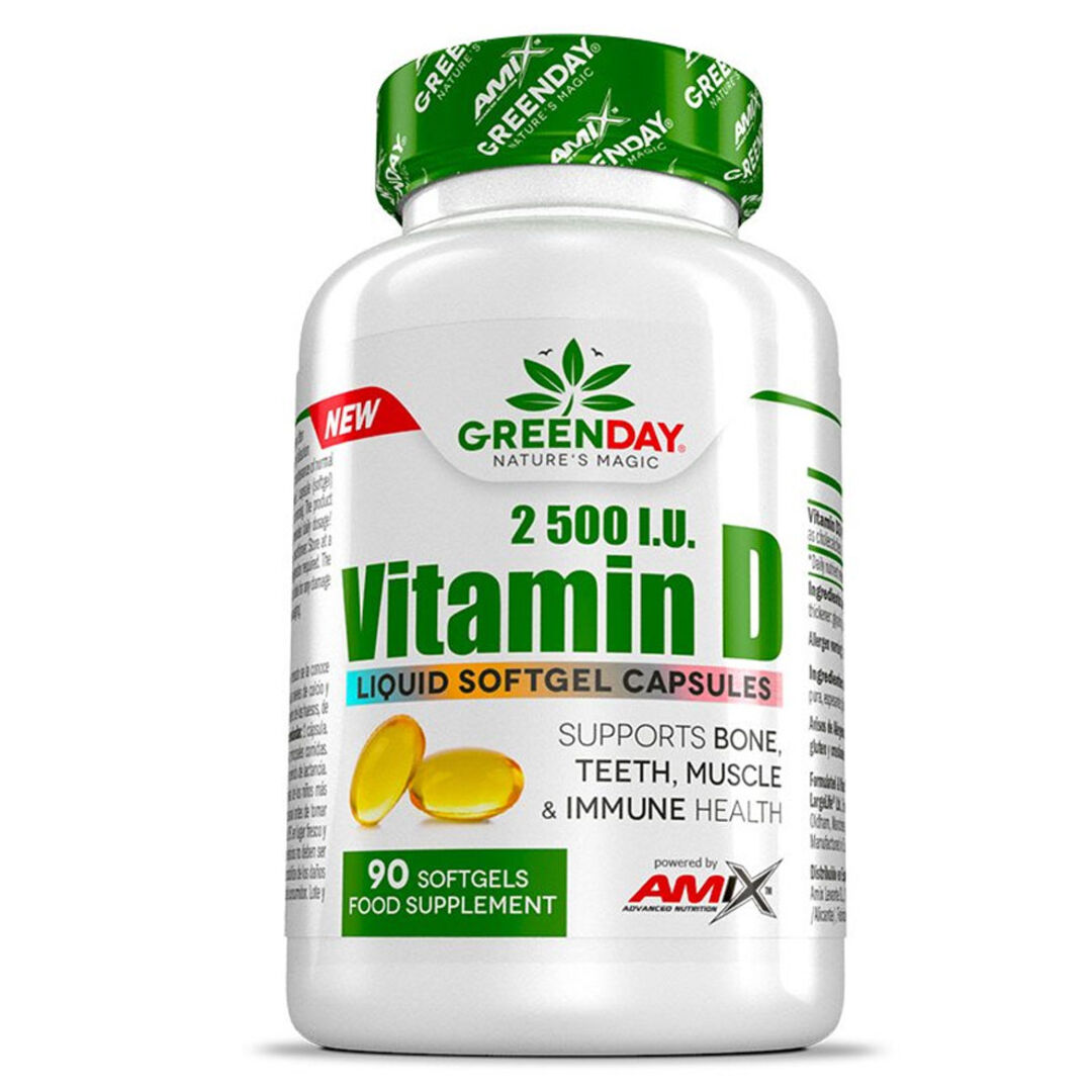 Amix Nutrition Vitamin D 2500 I.U. - 90 kapslí Amix Nutrition