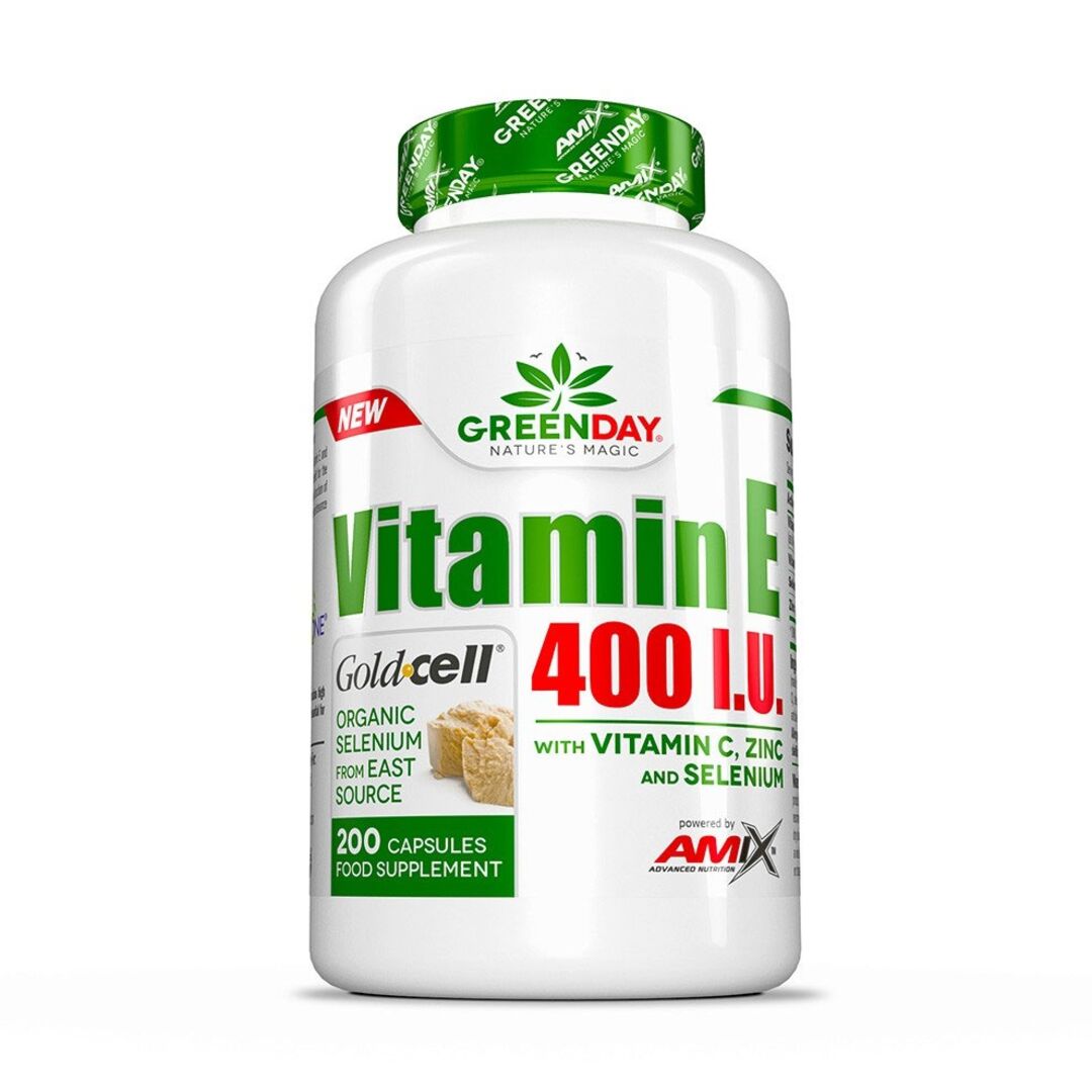 Amix Nutrition Vitamin E 400 I.U. LIFE+ - 200 kapslí Amix Nutrition