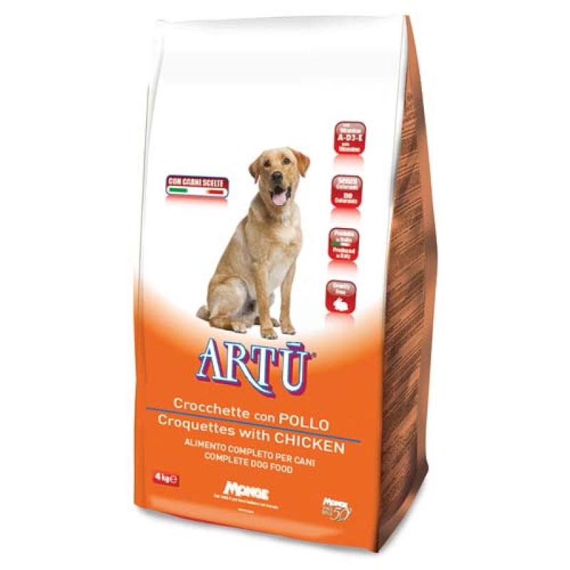 Artú ARTÚ Croquettes Chicken 4kg kuřecí krmivo pro psy Artú