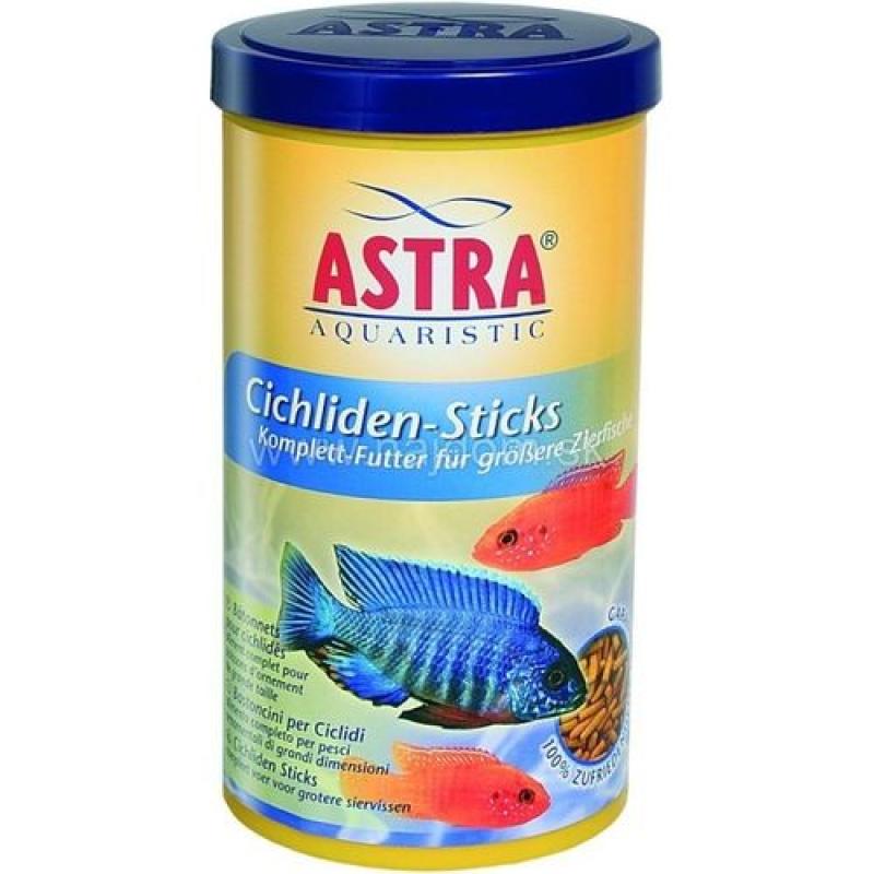 Astra CHICHLIDEN-STICKS 1.000ml/ 320g kompletní krmivo pro cichlidy - plovoucí pelet Astra