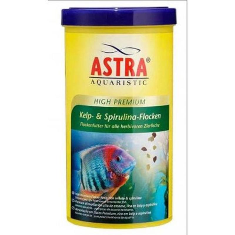 Astra HIGH PREMIUM KELP & SPIRULINA FLOCKEN  250ml/ 53g Prémiové vločkové krmivo s Astra