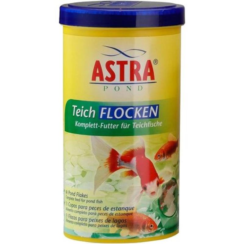 Astra TEICH FLOCKEN 1l / 160g kompletní vločkové krmivo pro zahradní ryby Astra