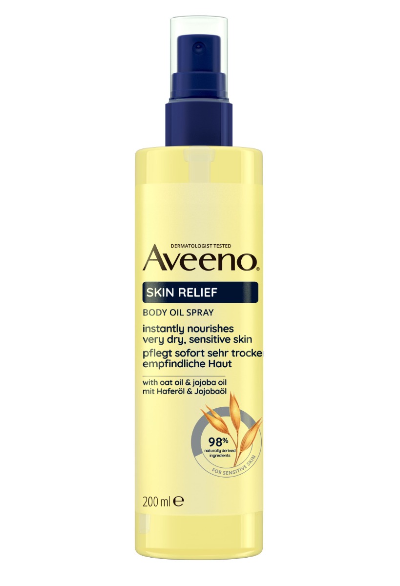 Aveeno Skin Relief Tělový olej ve spreji 200 ml Aveeno