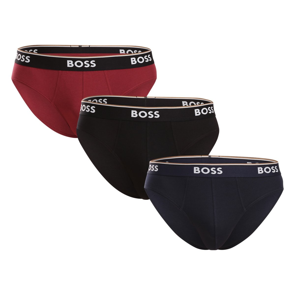 BOSS 3PACK pánské slipy vícebarevné (50517826 976) L BOSS