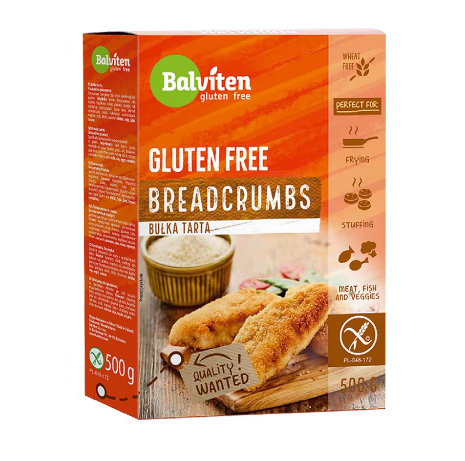 Balviten Breadcrumbs bezlepková strouhanka 500 g Balviten