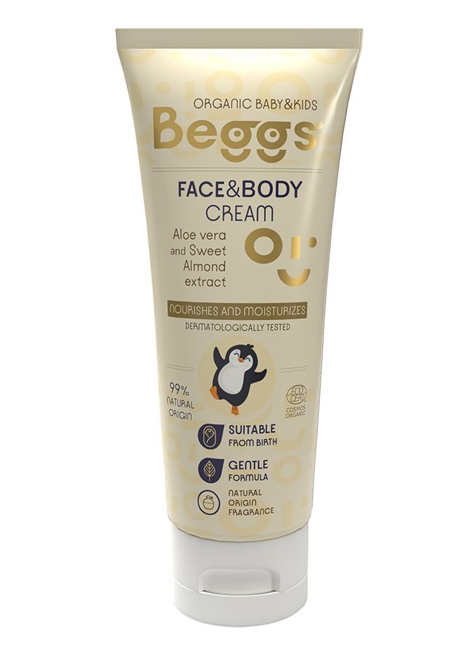 Beggs Dětský hydratační krém na pleť a tělo 75 ml Beggs