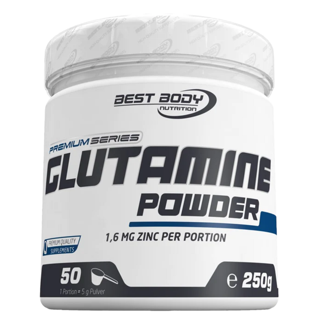 Best Body L-Glutamine powder 250g - bez příchutě Best Body