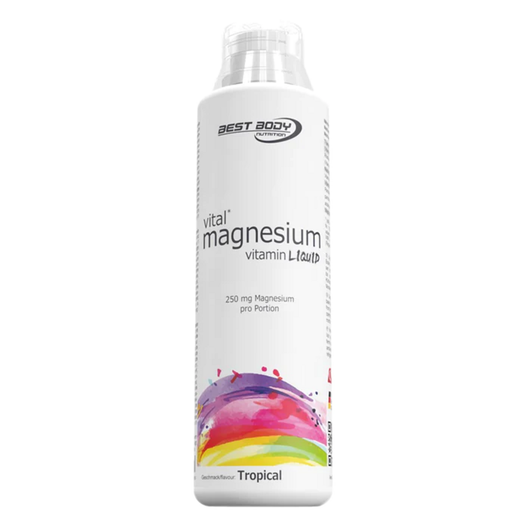 Best Body Magnesium vitamin liquid 500ml - tropical Best Body