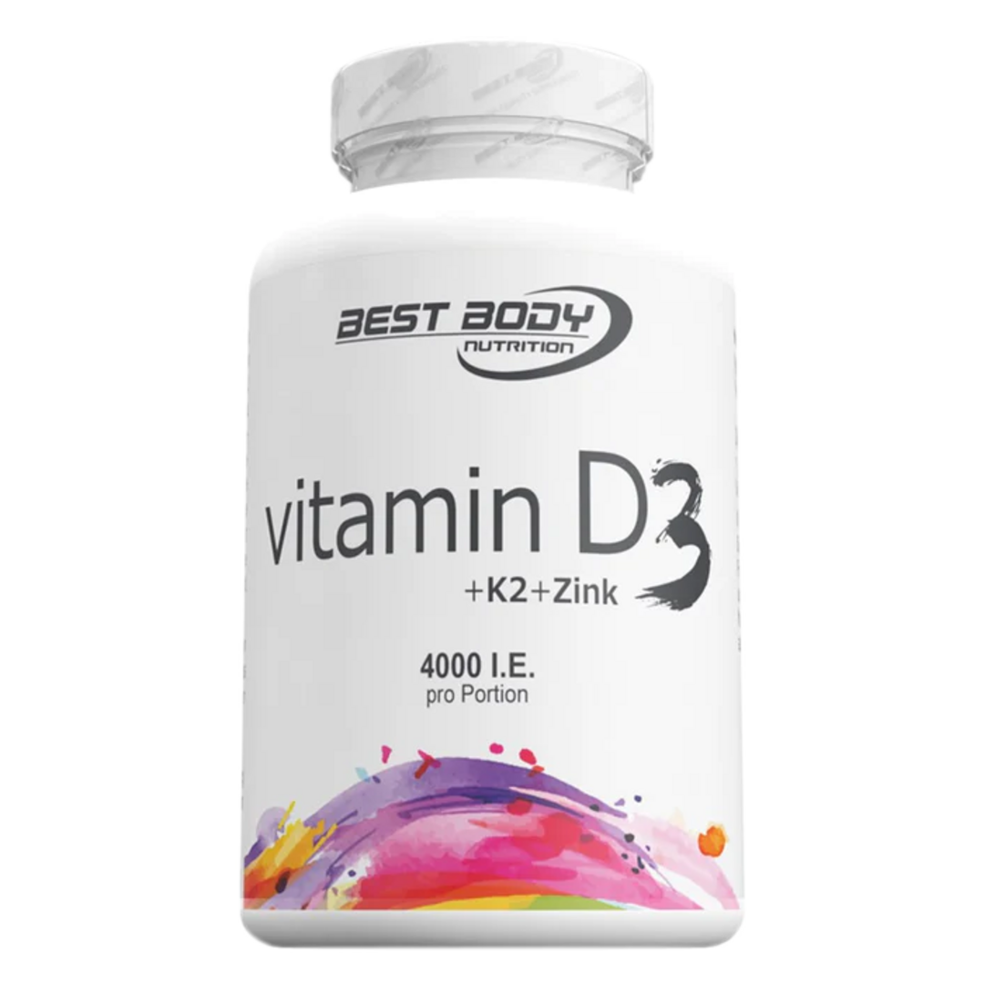 Best Body Vitamin D3 + K2 + zinc - 80 tablet Best Body