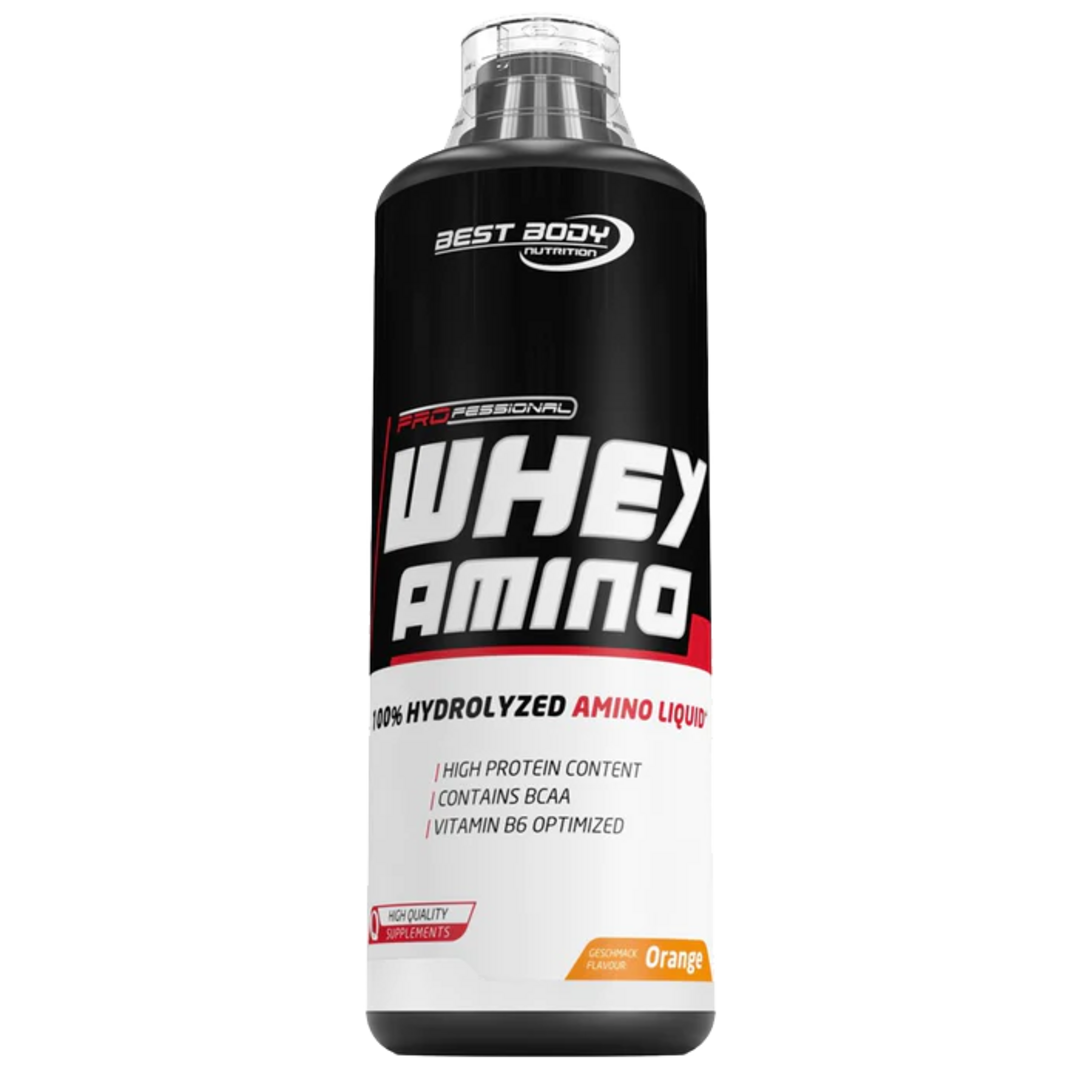 Best Body Whey amino liquid 1000ml - pomeranč Best Body