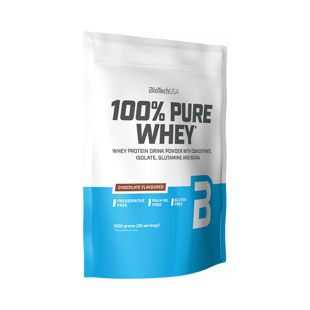 BioTech USA 100% Pure Whey 1000g - banán BioTech USA