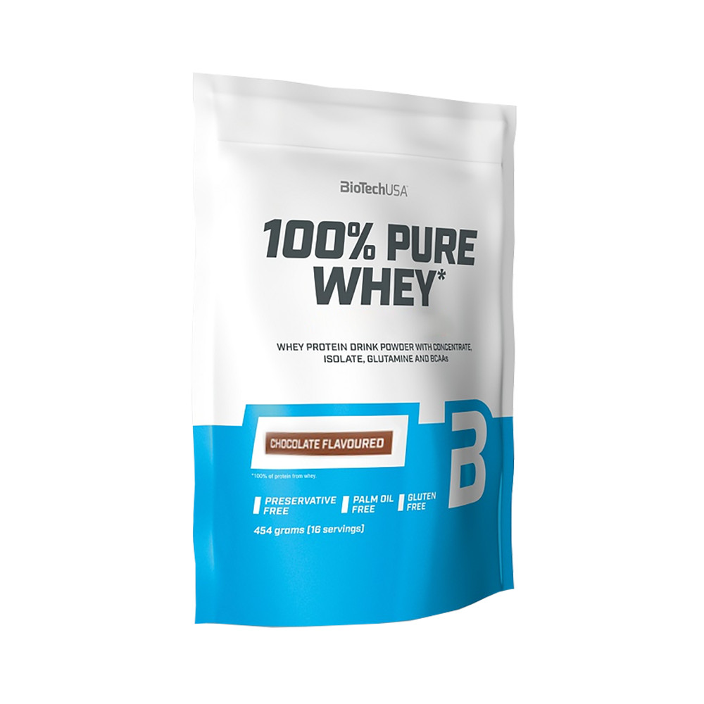 BioTech USA 100% Pure Whey 454g - banán BioTech USA