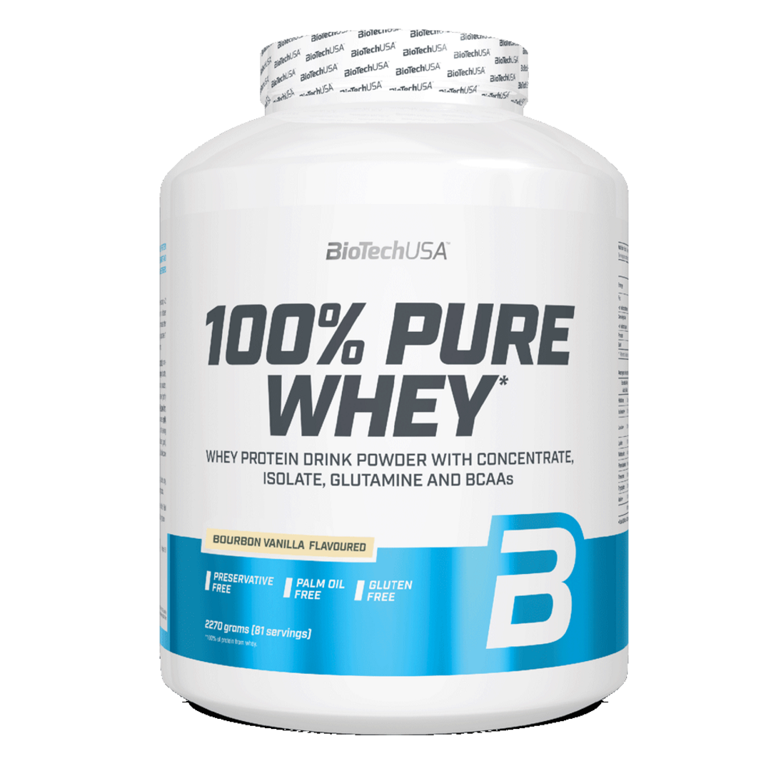 BioTech USA 100% Pure Whey 454g - hruška BioTech USA