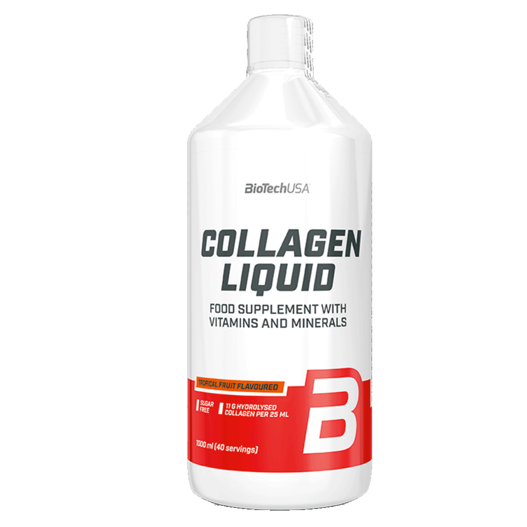 BioTech USA Collagen Liquid 1000ml - tropické ovoce BioTech USA