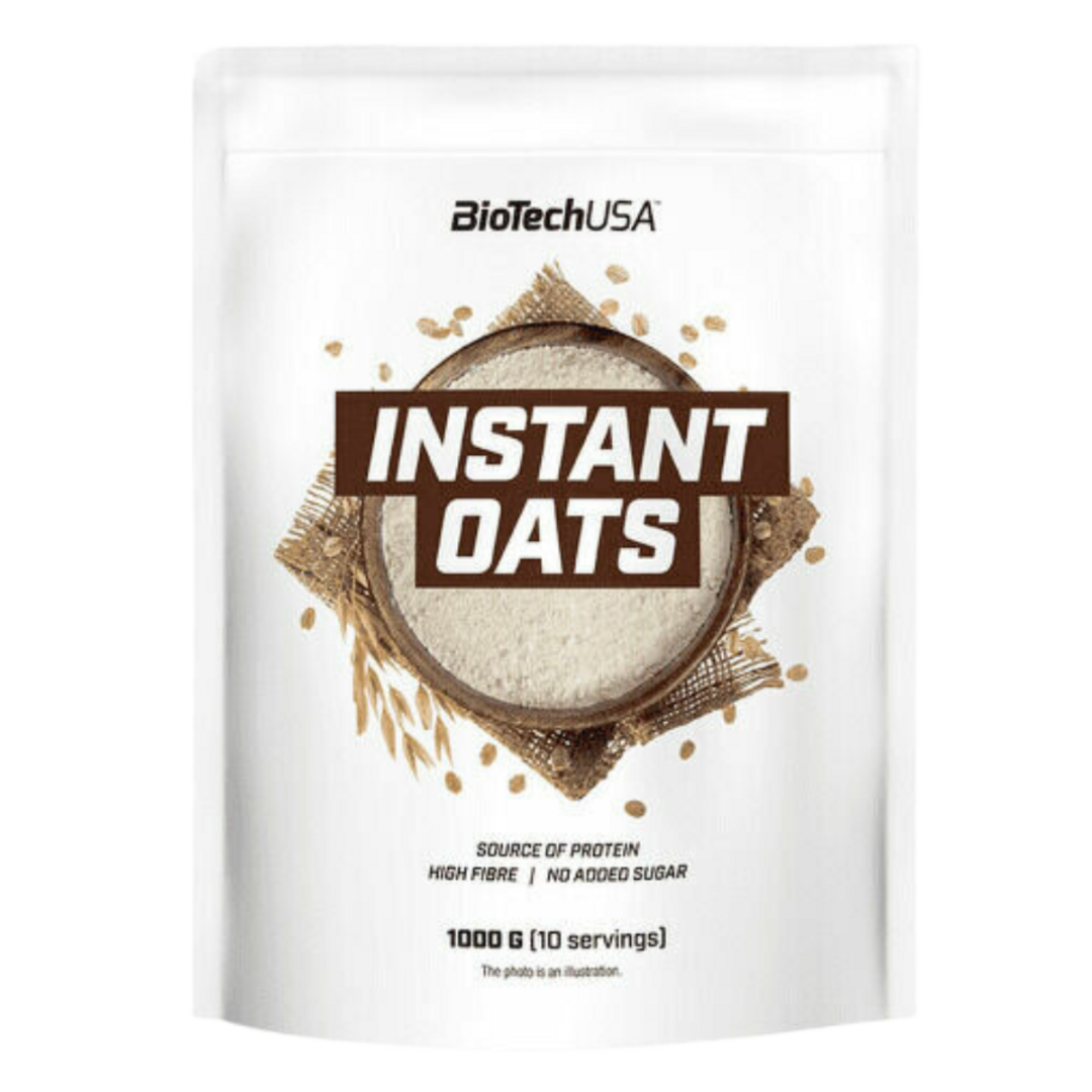 BioTech USA Instant oats 1000g - bez příchutě BioTech USA