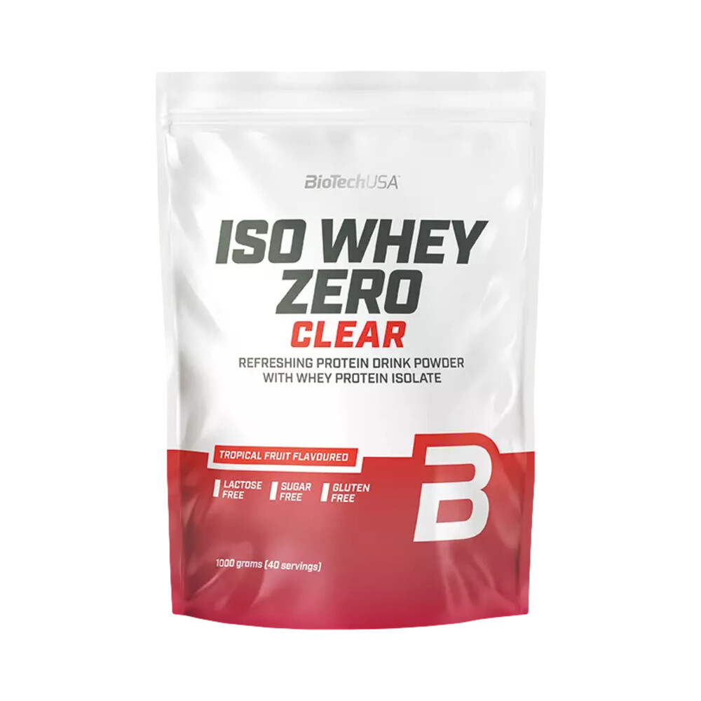 BioTech USA Iso Whey Zero Clear 1000g - lesní plody BioTech USA