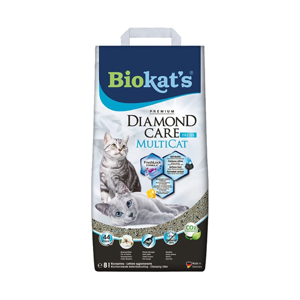 Biokats Podestýlka diamond care multicat fresh 8 l Biokats